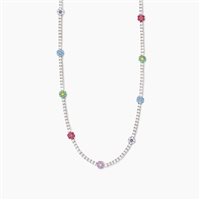 Collana Mabina Donna FIOR FIORE in Argento Zircone 553719 - 553719